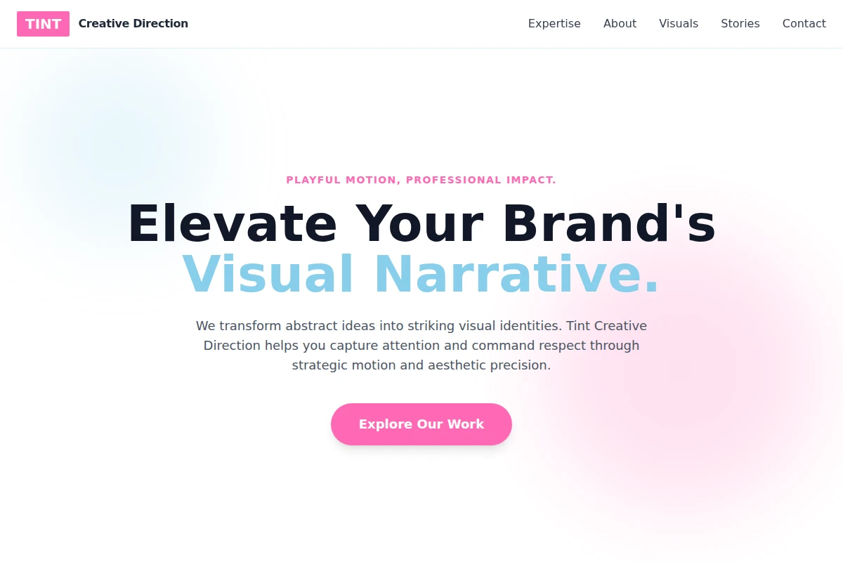 Tint Creative Direction